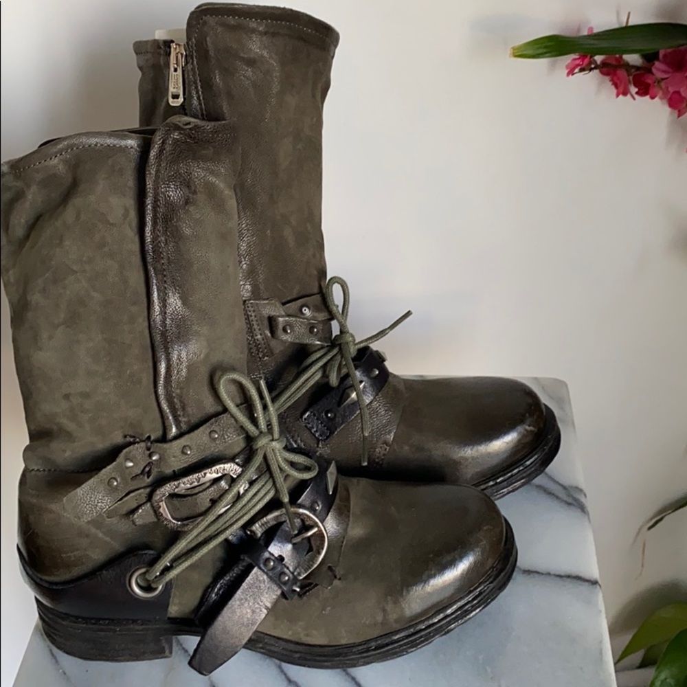 EUC A.S.98 Mid Boot Soter Jungle Green - Picture 3 of 13